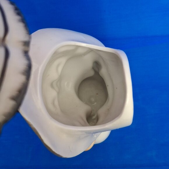 Vintage Napco Porcelain Head Vase - Girl with Umbrella 52/271 - Picture 6 of 9